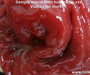 另一肘深肛门拳交和腹部隆起