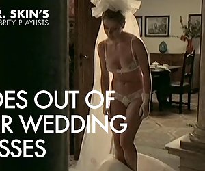 名人的新娘，撕裂他们的衣服和他妈的自己的丈夫!