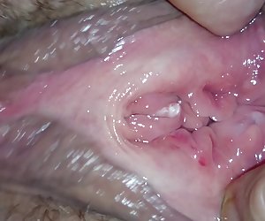 极端的内部关闭了目瞪口呆，squirt