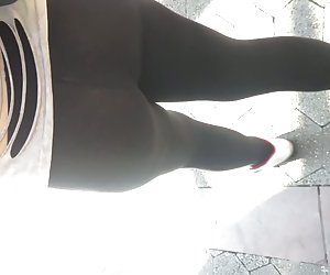 墨西哥的白色内裤看到通过紧身裤2