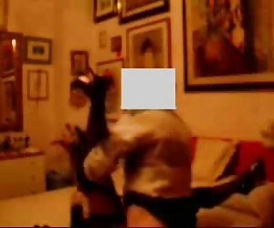 他妈的我的阿姨真的。 隐藏摄像机